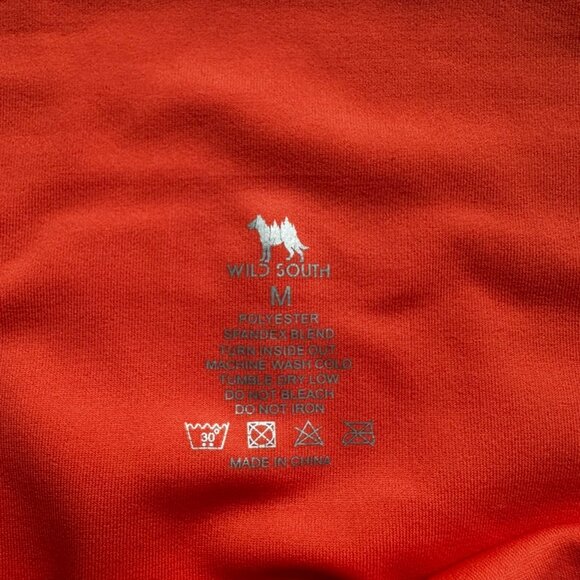 Wild South Coral workout shorts with pockets - Picture 4 of 7